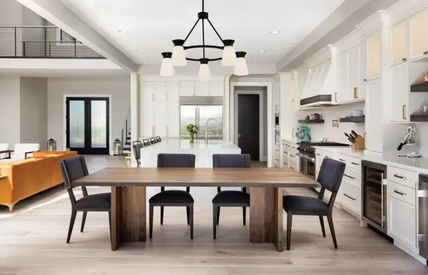 Caleta 5-Light Chandelier in Black with Frosted Glass - Image 6
