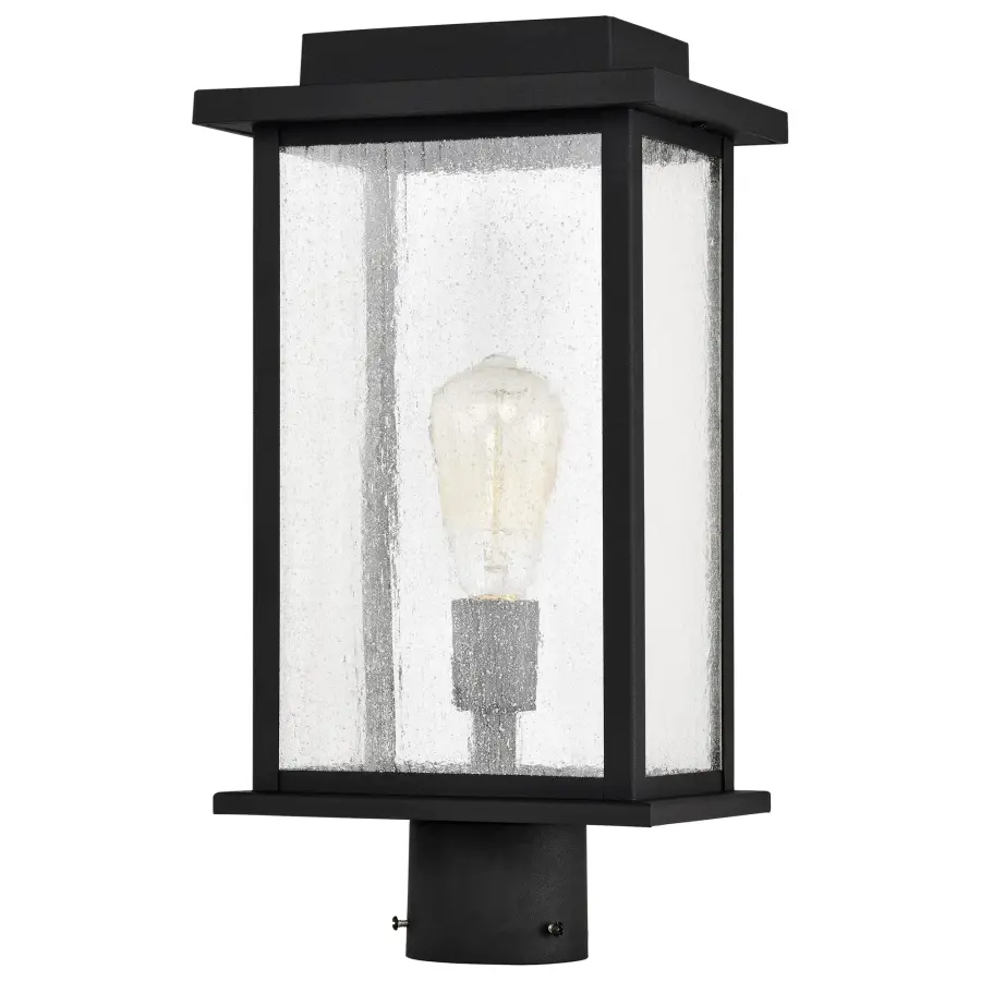 Sullivan 17" Outdoor Post Light in Matte Black - Image 2