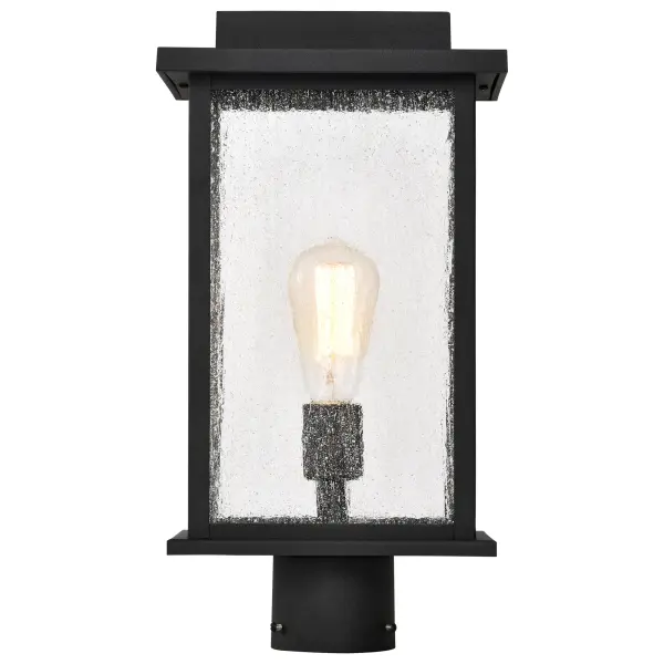 Sullivan 17" Outdoor Post Light in Matte Black - Image 3