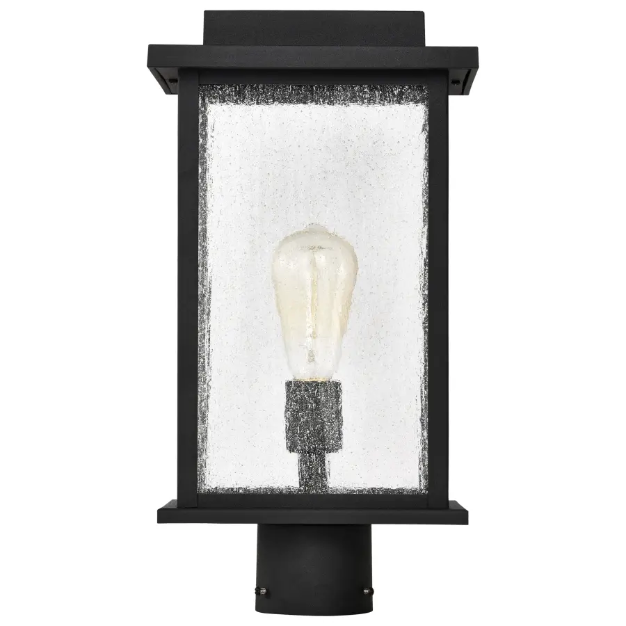 Sullivan 17" Outdoor Post Light in Matte Black - Image 4