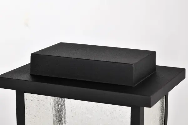 Sullivan 17" Outdoor Post Light in Matte Black - Image 8