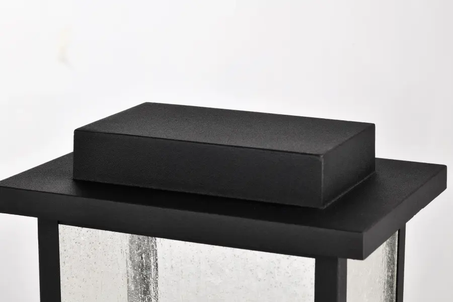 Sullivan 17" Outdoor Post Light in Matte Black - Image 8