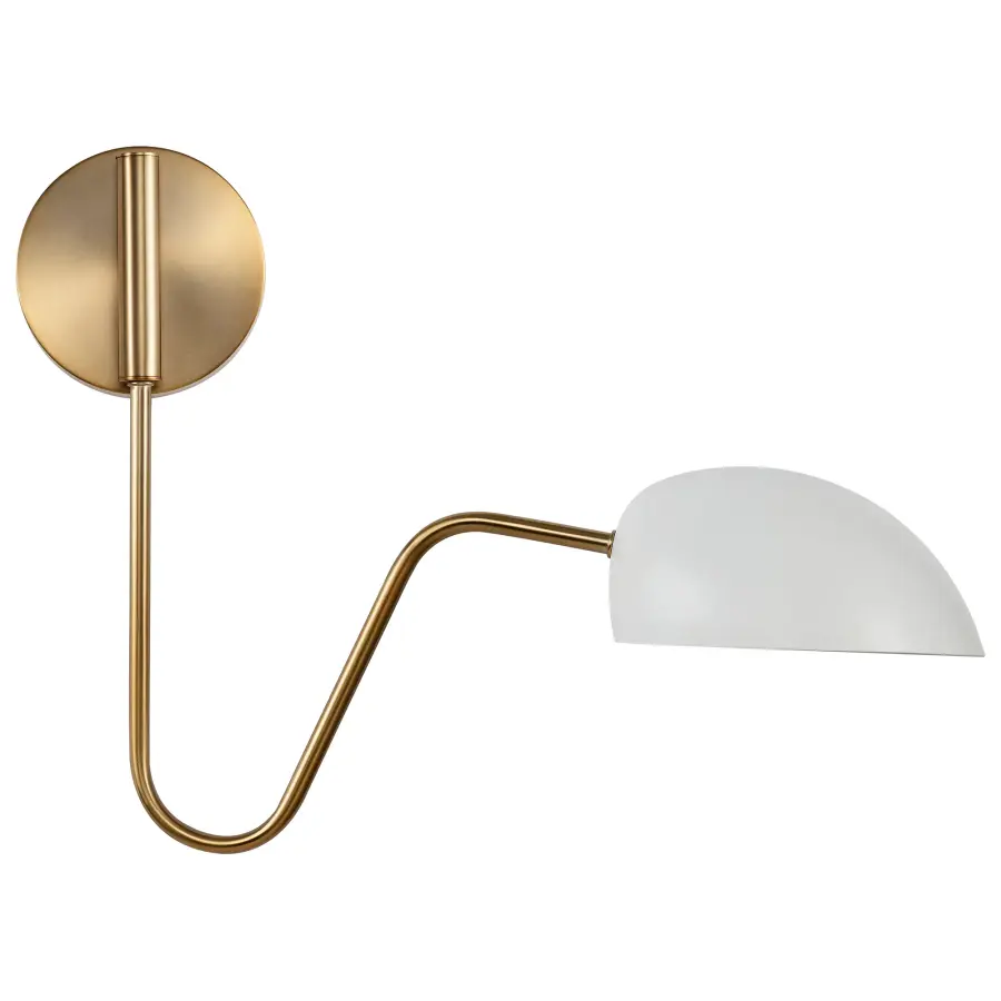 Trilby Adjustable Swing Arm Wall Sconce - Image 4