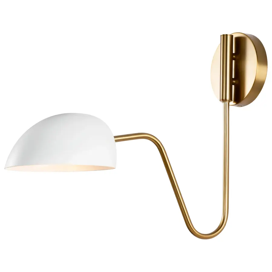Trilby Adjustable Swing Arm Wall Sconce - Image 6