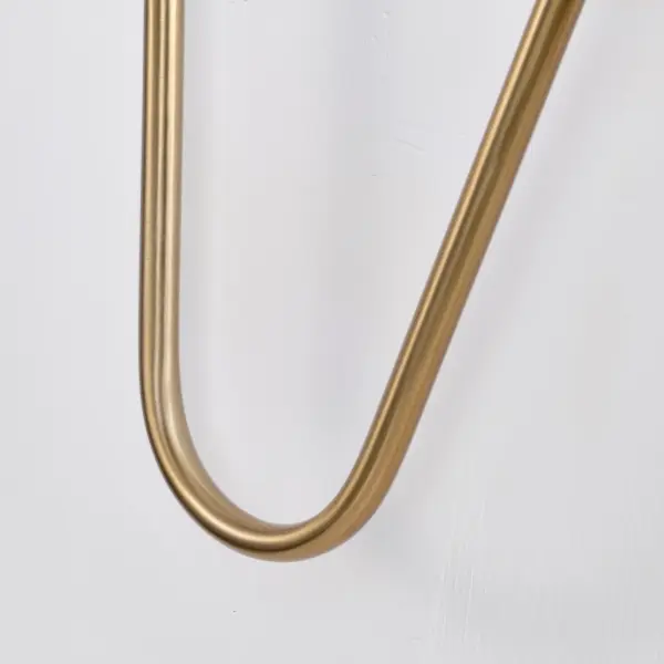 Trilby 2-Light Adjustable Wall Sconce in Matte Black with Burnished Brass - Image 10