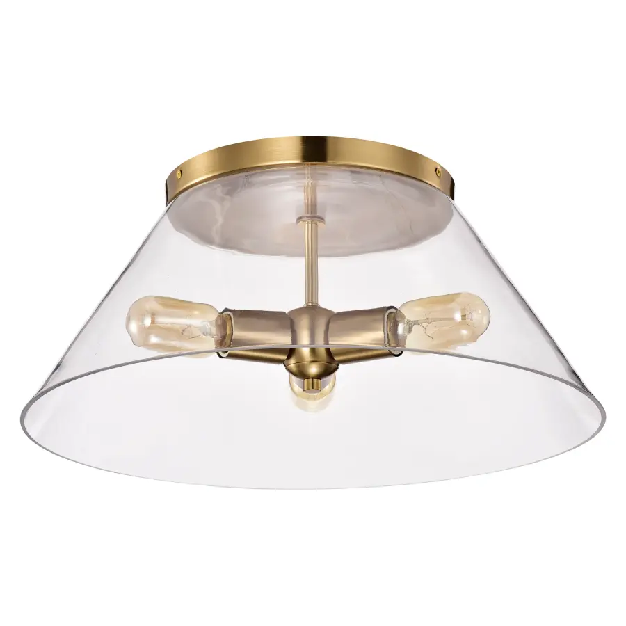 Dover Large Flush Mount - 3 Light - Image 1