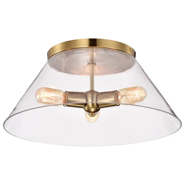 Dover Large Flush Mount - 3 Light - Image 3