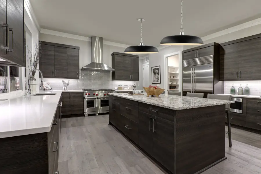 Colony Large Pendant - Matte Black with Polished Nickel - Image 5