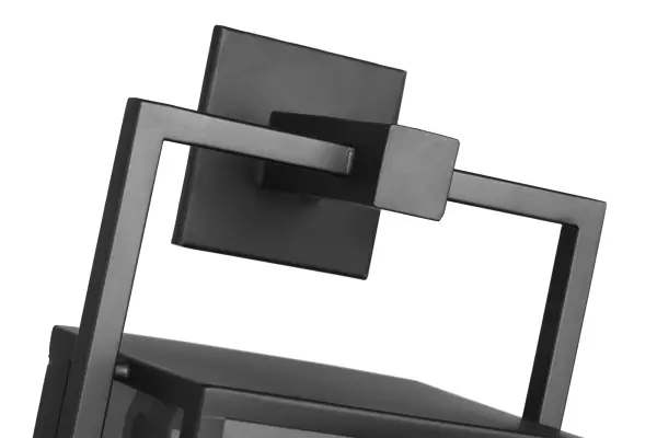 Exhibit Small Outdoor Wall Lantern in Matte Black - Image 5