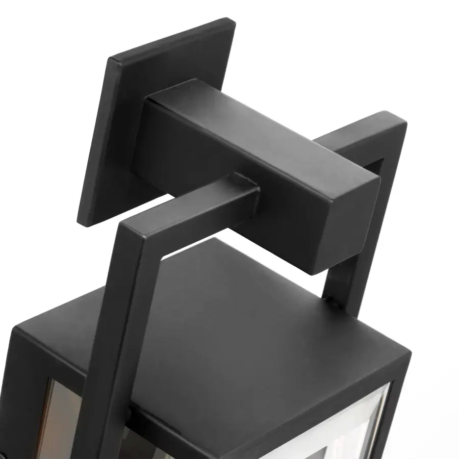 Exhibit Small Outdoor Wall Lantern in Matte Black - Image 7