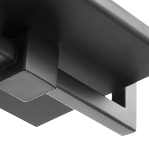Exhibit Medium Outdoor Wall Lantern in Matte Black - Image 6