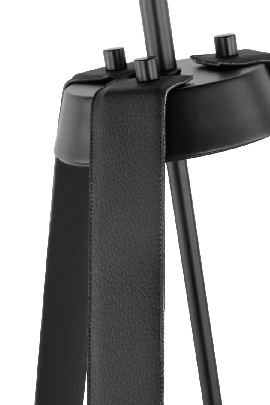 Brewster 3-Light Pendant with Faux Leather Straps - Image 5
