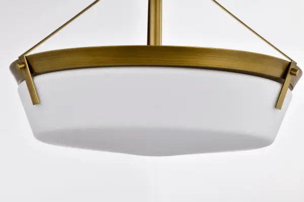 Rowen 4-Light Semi-Flush Mount in Natural Brass - Image 10