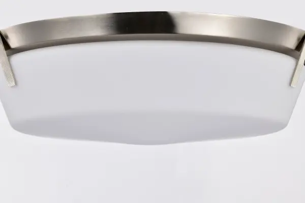 Rowen 4-Light Flush Mount in Brushed Nickel with Etched White Glass - Image 10