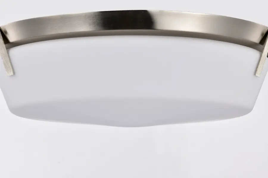 Rowen 4-Light Flush Mount in Brushed Nickel with Etched White Glass - Image 10