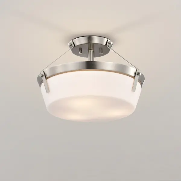 Rowen 4-Light Semi-Flush Mount in Brushed Nickel - Image 15
