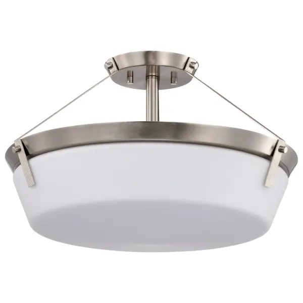 Rowen 4-Light Semi-Flush Mount in Brushed Nickel - Image 3