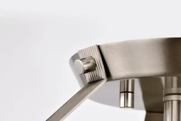 Rowen 3-Light Semi-Flush Mount in Brushed Nickel - Image 7