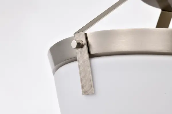 Rowen 3-Light Semi-Flush Mount in Brushed Nickel - Image 8