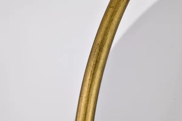 Lakeshore Large Flush Mount - Matte Black & Natural Brass - Image 12