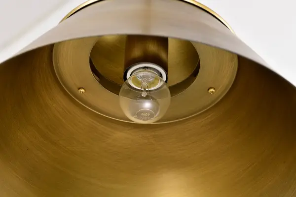 Adina 1-Light Medium Pendant in Natural Brass - Image 12