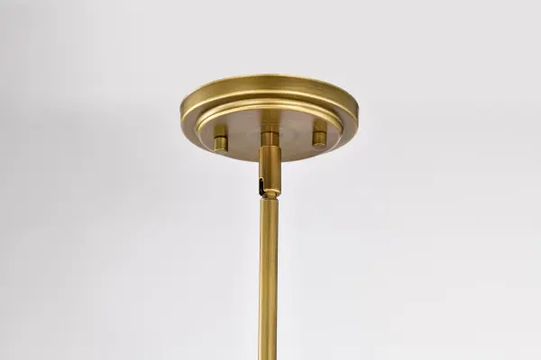 Adina 1-Light Medium Pendant in Natural Brass - Image 7