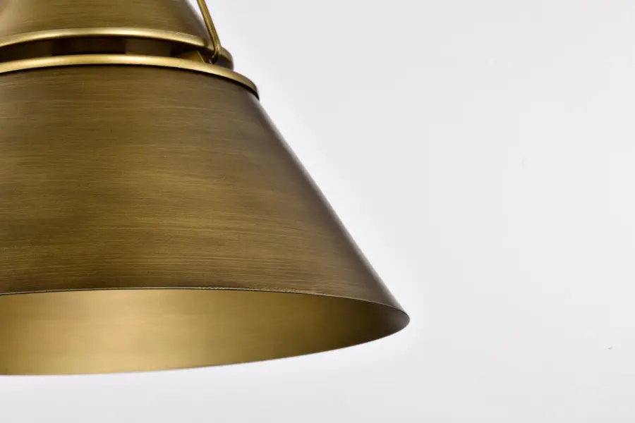 Adina 1-Light Medium Pendant in Natural Brass - Image 10