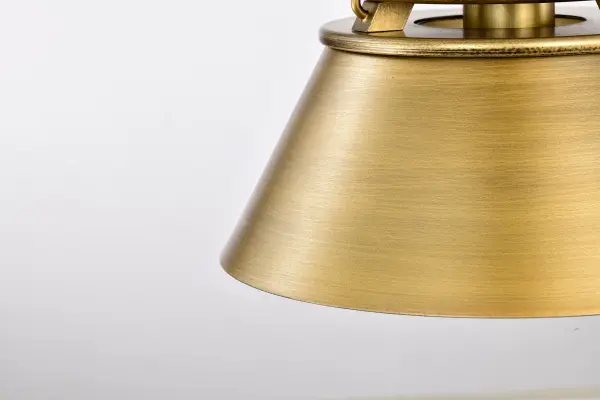Adina Small Pendant in Natural Brass - Image 10