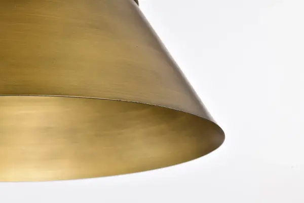 Adina 3-Light Large Pendant in Natural Brass - Image 11