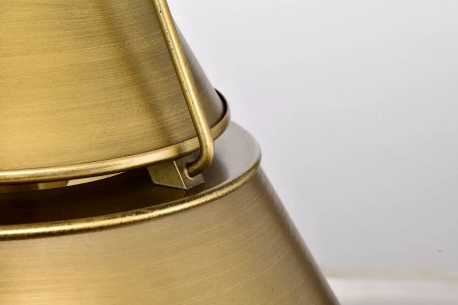 Adina 3-Light Large Pendant in Natural Brass - Image 7