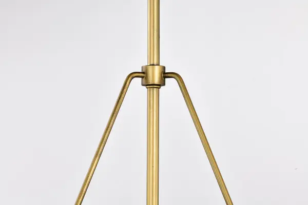 Adina 3-Light Large Pendant in Natural Brass - Image 8