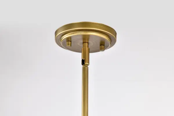 Adina 3-Light Large Pendant in Natural Brass - Image 9
