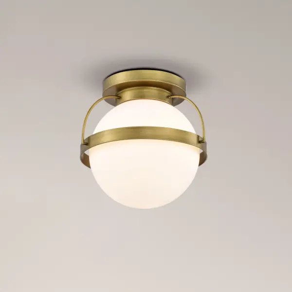 Elegant Brass Flush Mount with Romantic Warmth and Versatile Appeal - Image 13