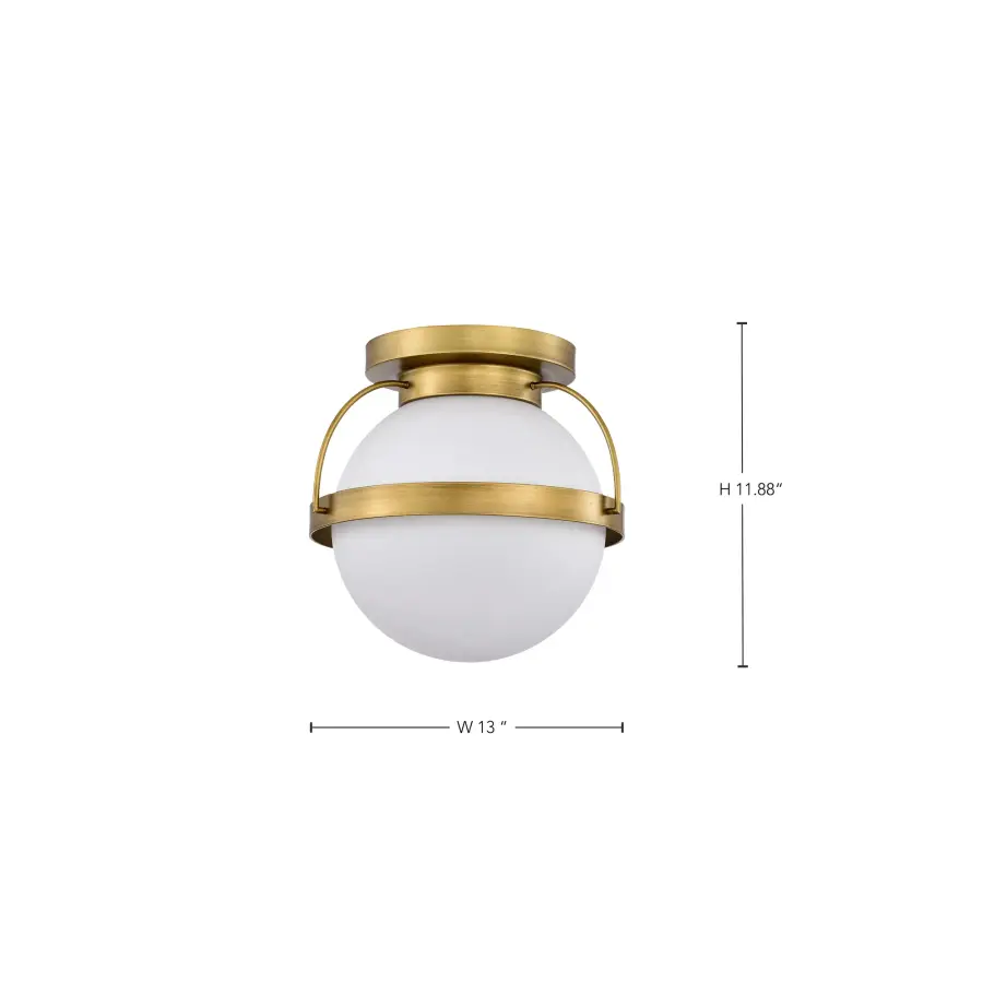 Elegant Brass Flush Mount with Romantic Warmth and Versatile Appeal - Image 14