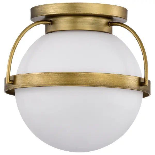 Elegant Brass Flush Mount with Romantic Warmth and Versatile Appeal - Image 3