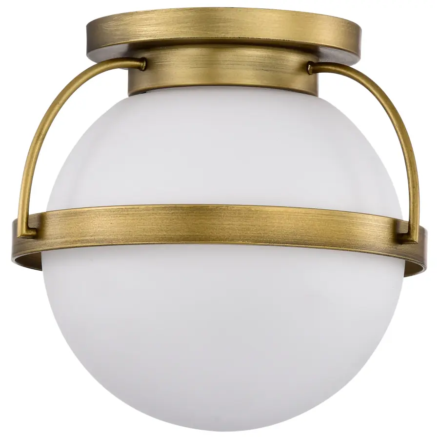 Elegant Brass Flush Mount with Romantic Warmth and Versatile Appeal - Image 3