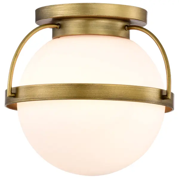 Elegant Brass Flush Mount with Romantic Warmth and Versatile Appeal - Image 4