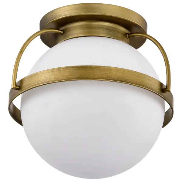 Elegant Brass Flush Mount with Romantic Warmth and Versatile Appeal - Image 5