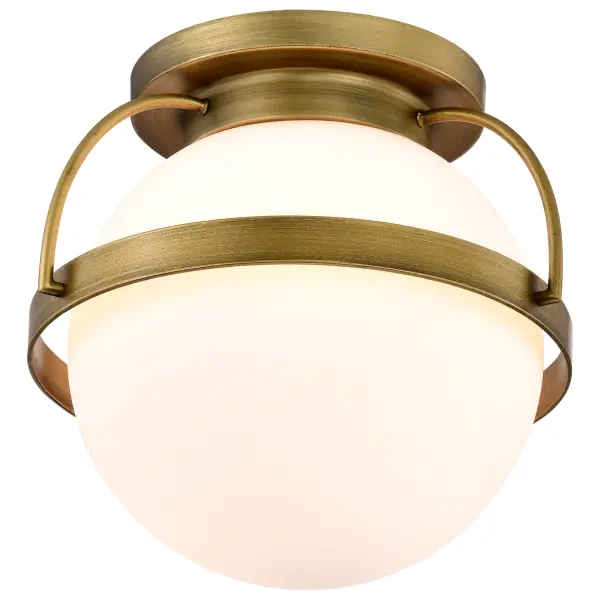 Elegant Brass Flush Mount with Romantic Warmth and Versatile Appeal - Image 6