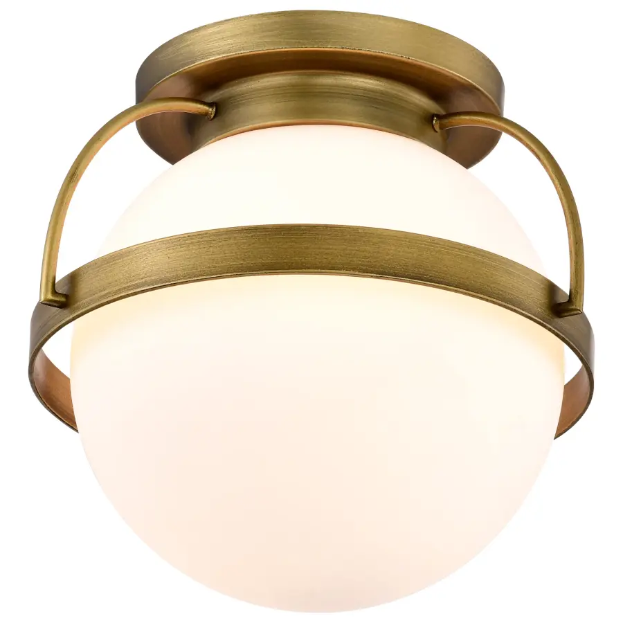 Elegant Brass Flush Mount with Romantic Warmth and Versatile Appeal - Image 6