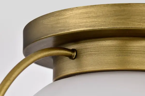 Elegant Brass Flush Mount with Romantic Warmth and Versatile Appeal - Image 8