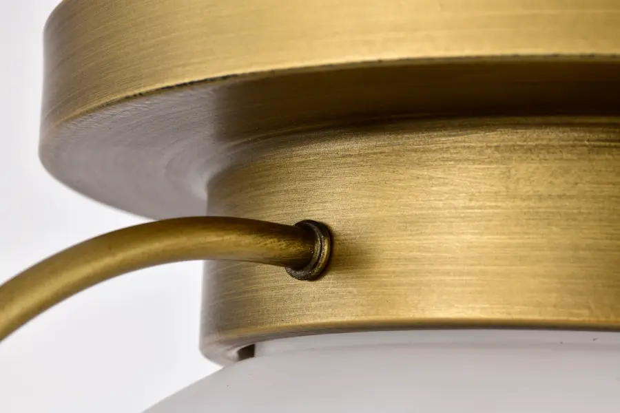 Elegant Brass Flush Mount Brings Warmth to Any Space - Image 9