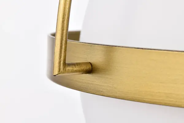 Elegant Brass Flush Mount Brings Warmth to Any Space - Image 10