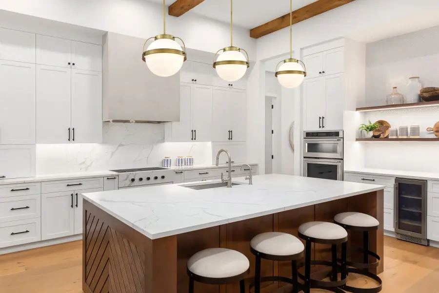 Timeless Brass Pendant with Romantic Opal Glass Glow - Image 14