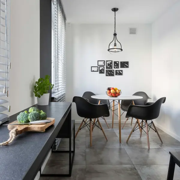 Amado 1-Light Pendant in Matte Black with Clear Glass - Image 15