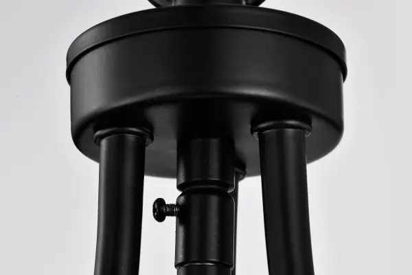 Amado 1-Light Pendant in Matte Black with Clear Glass - Image 9