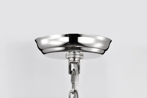 Amado 3-Light Pendant in Polished Nickel with Clear Glass - Image 7