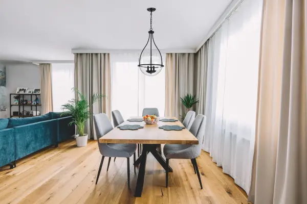 Amado 3-Light Pendant in Matte Black with Clear Glass - Image 19