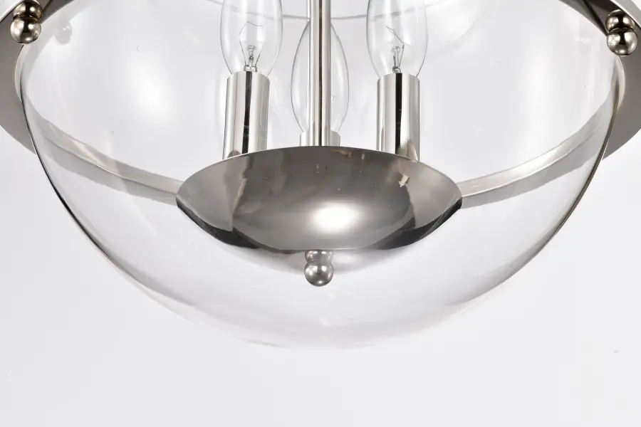 Amado 3-Light Semi-Flush Mount in Polished Nickel - Image 12