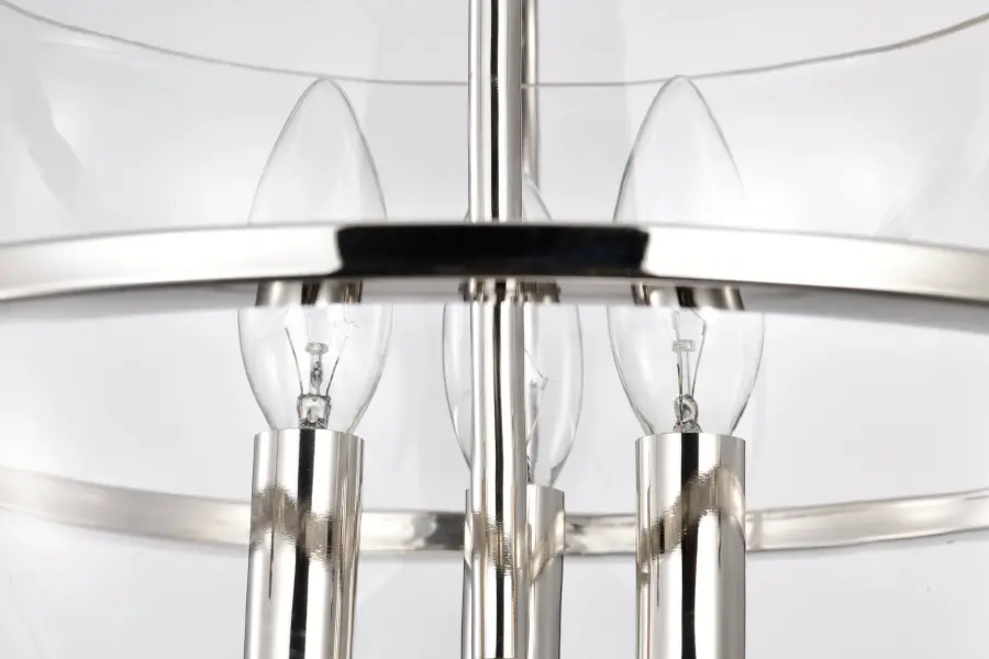 Amado 3-Light Semi-Flush Mount in Polished Nickel - Image 13